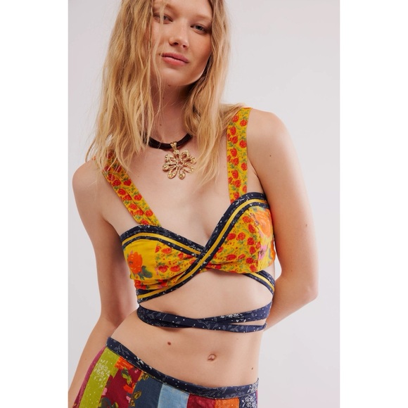 Free People Piper Mixed Media Patchwork Pieced Set - Picture 6 of 11